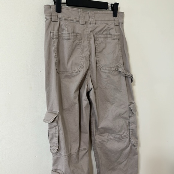 Abercrombie & Fitch Relaxed Cargo Pants Khaki Size 27 - Picture 10 of 12